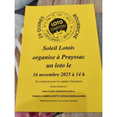 Photo du LOTO 2025 à Prayssac