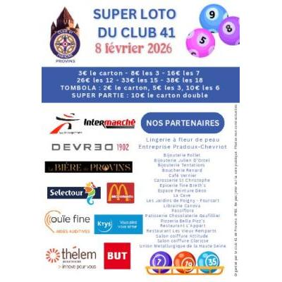 Photo du SUPER LOTO DU CLUB 41 à Provins