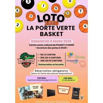 Photo du LOTO  LA PORTE VERTE BASKET à Pulnoy