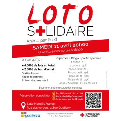 Photo du Super loto solidaire de la Croix-Rouge à Quetigny