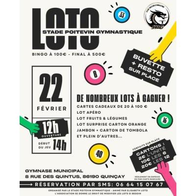 Photo du Loto du stade poitevin gymnastique à Quinçay