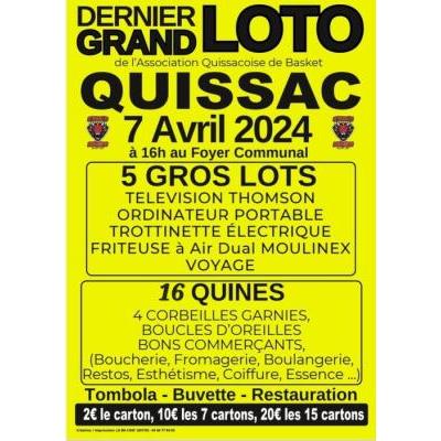 Photo du Dernier Grand Loto à Quissac