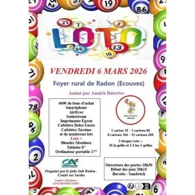 Photo du Loto du Judo Club Radon / Cond&eacute;-sur-Sarthe à Radon