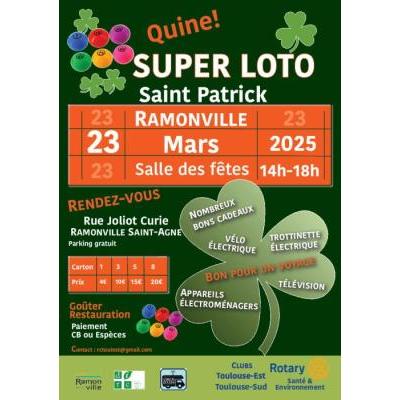 Photo du LOTO de la Saint-Patrick  à Ramonville-Saint-Agne