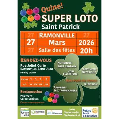 Photo du SUPER LOTO DE LA SAINT PATRICK à Ramonville-Saint-Agne