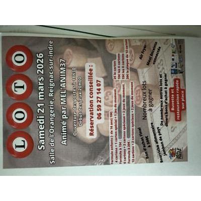 Photo du SUPER LOTO ANIME PAR MELANIE RESERVATION AU 06.59.27.14.07 à Reignac-sur-Indre