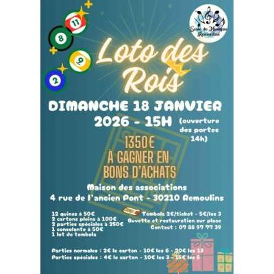 Photo du LOTO DES ROIS à Remoulins