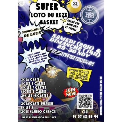 Photo du SUPER LOTO Reze Basket 44 à Rezé