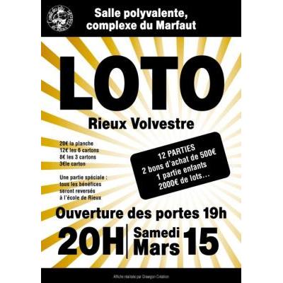 Photo du Loto du comité des fêtes  à Rieux-Volvestre