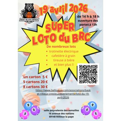 Photo du Super Loto du BRC  à Rillieux-la-Pape