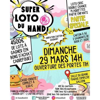 Photo du Super Loto du Hand à Riorges