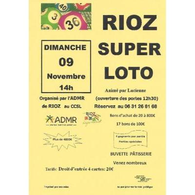 Photo du Organisé par l'ADMR, animé par Lucienne& à Rioz