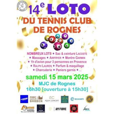 Photo du 14e LOTO du Tennis Club de Rognes à Rognes