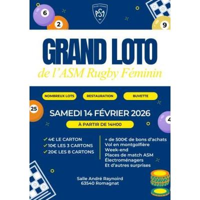 Photo du Loto ASM Rugby F&eacute;minin  à Romagnat