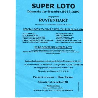 Photo du Super loto  à Rustenhart