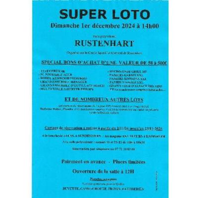 Photo du Super Loto à Rustenhart