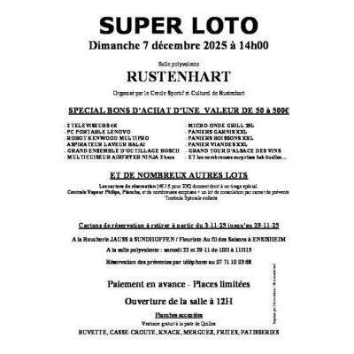 Photo du Super Loto à Rustenhart