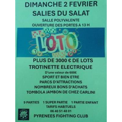 Photo du Loto du Pyrénées Fighting Club à Salies-du-Salat