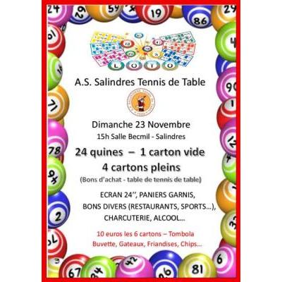 Photo du Loto AS Salindres tennis de table à Salindres