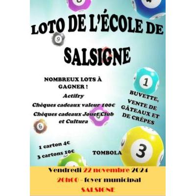 Photo du Loto de l'école de Salsigne à Salsigne