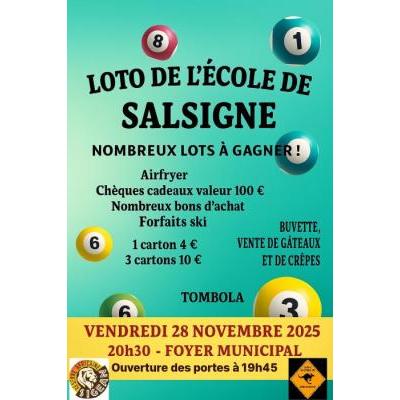 Photo du Loto de l'école de Salsigne à Salsigne