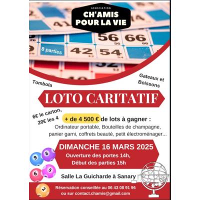 Photo du Loto Association Ch'amis pour la vie à Sanary-sur-Mer