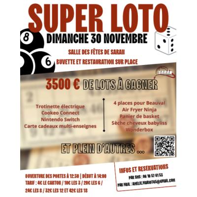 Photo du Super Loto Du basket de Saran  à Saran
