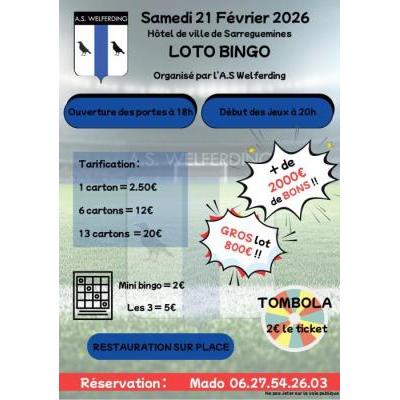 Photo du LOTO BINGO DE L'AS WELFERDING à Sarreguemines