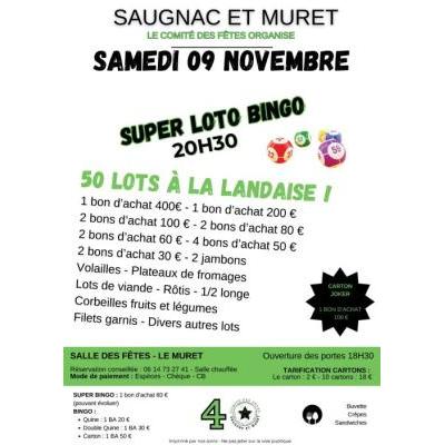 Photo du SUPER LOTO BINGO à Saugnacq-et-Muret