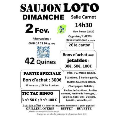 Photo du LOTO des Elèves Musiciens de l'Harmonie à Saujon