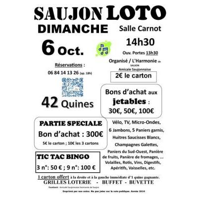 Photo du LOTO de l'Harmonie de Saujon Amicale Saujonnaise à Saujon