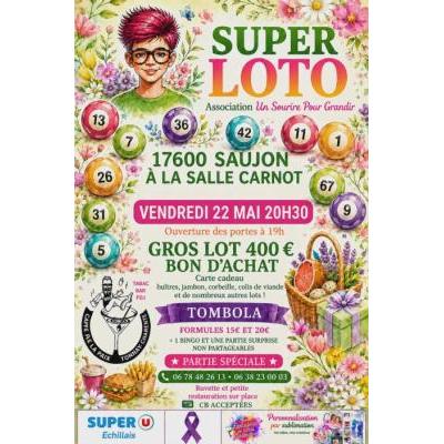 Photo du Super Loto Un sourire Pour Grandir à Saujon