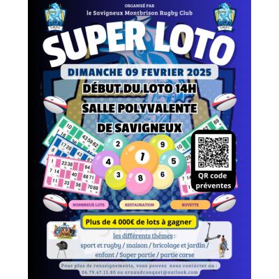 Photo du Super Loto du Savigneux Montbrison Rugby CLUB à Savigneux