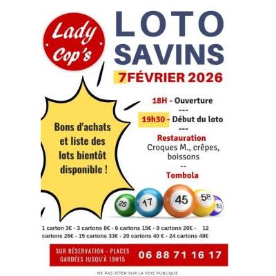Photo du Loto des Lady Cops  à Savins