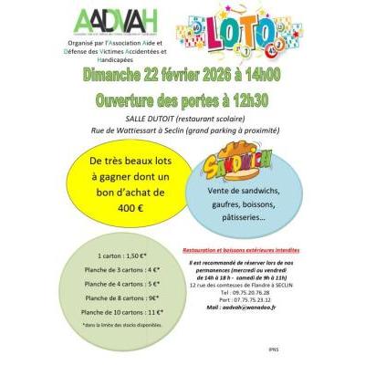 Photo du LOTO de l'AADVAH à Seclin