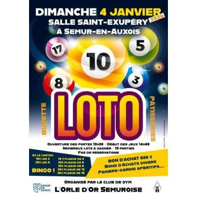Photo du LOTO DU CLUB DE GYM L'ORLE D'OR SEMUROISE à Semur-en-Auxois