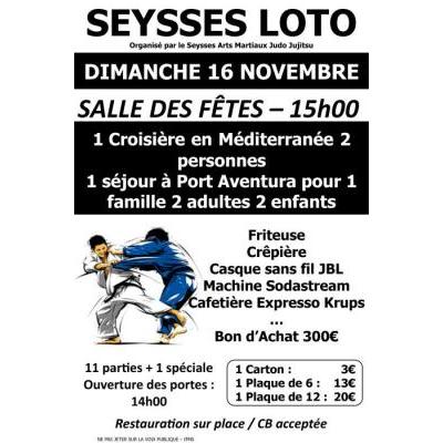 Photo du Loto du SAM Judo à Seysses