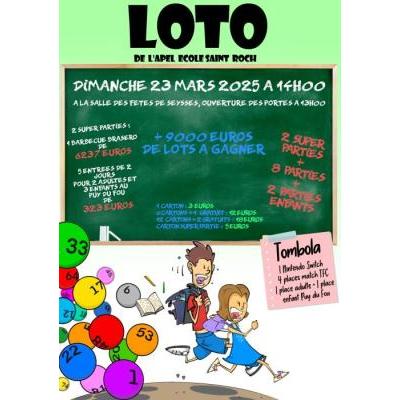 Photo du Loto Association Parents Elèves Sait-Roch à Seysses