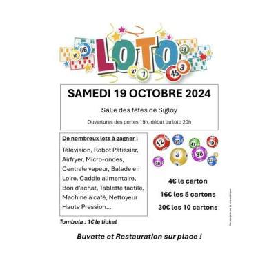 Photo du Loto du Comité des Fêtes de Sigloy à Sigloy