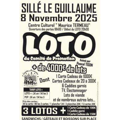 Photo du LOTO DU COMITE DE PROMOTION à Sillé-le-Guillaume