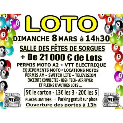 Photo du Loto des Motards Solidaires  à Sorgues