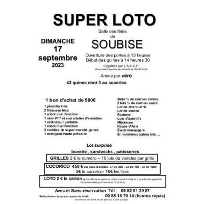 Photo du Super loto  à Soubise
