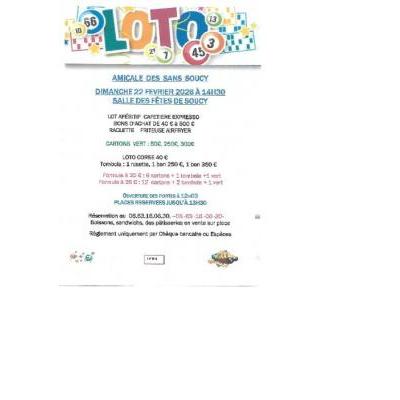 Photo du Super Loto Des Sans Soucy à Soucy