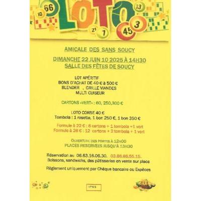 Photo du Super Loto Des Sans Soucy à Soucy