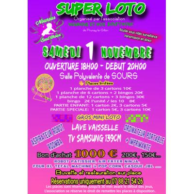 Photo du SUPER LOTO des nounous  à Sours