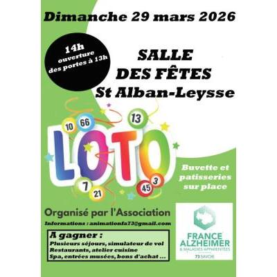Photo du Loto de France Alzheimer Savoie à Saint-Alban-Leysse
