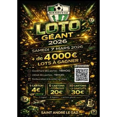 Photo du SUPER LOTO ASSA FOOT à Saint-André-le-Gaz