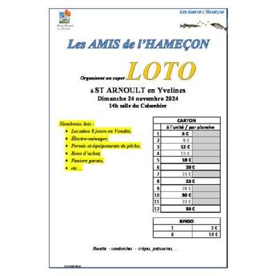 Photo du LOTO DES AMIS DE L'HAMECON à Saint-Arnoult-en-Yvelines