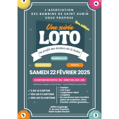 Photo du Soirée loto des Bambins  à Saint-Aubin-Routot