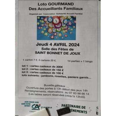 Photo du Loto gourmand  à Saint-Bonnet-de-Joux